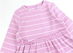 Name It pastel lavender/festival bloom stribet kjole